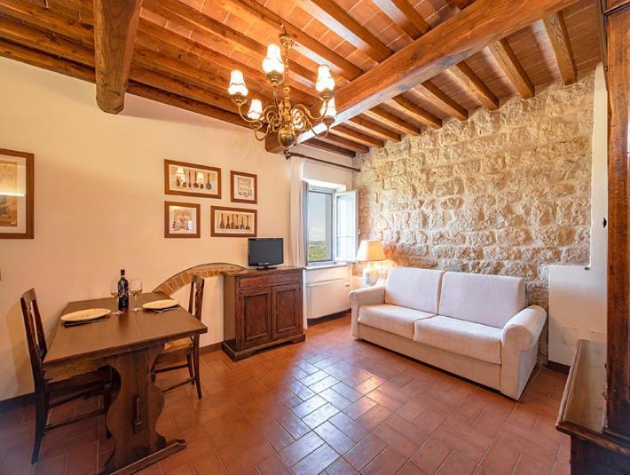 Castello Di Fulignano Soarzio Panoramic Apartment Сан-Джиміньяно Екстер'єр фото