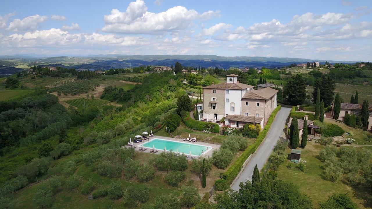 Castello Di Fulignano Soarzio Panoramic Apartment Сан-Джиміньяно Екстер'єр фото